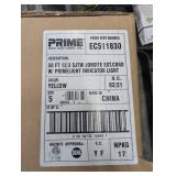 Prime EC511830 50 Ft 12/3 SJTW Jobsite Extension Cord With Primelight Indicator Light (Lot of 5)
