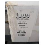 Hillyard HIL24085 #24 4-Ply Cotton Cut Wet Mop (Lot of 12)