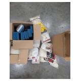 Mixed Janitorial Supply Lot Mop Heads & Scour Pads