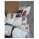 Mixed Janitorial Supply Lot Mop Heads & Scour Pads