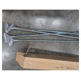 Warner 591 Heavy-Duty Floor Scraper (Lot of 4)