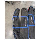 ZipWall 10 Dust Barrier Pole Sets (Lot of 4)