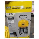 Smart Electrician 370-5459 LED Cage Light 7200 Lumens Remote Controlled