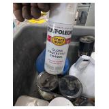 Mixed Lot of Cleaning and Paint Supplies