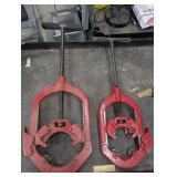 Ridgid Pipe Cutters 2-4 in and 4-6 in (Lot of 2)