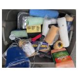 Mixed Lot Paint Roller Covers, Frames & Trays