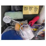 Mixed Lot Paint Roller Covers, Frames & Trays