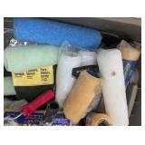 Mixed Lot Paint Roller Covers, Frames & Trays
