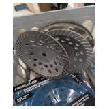 Mixed Lot: 7 Inch Diamond Cup Wheels & Cut-Off Blades