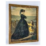 Farewell - Antique Victorian Framed Print