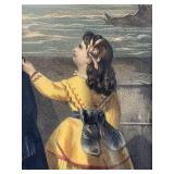 Farewell - Antique Victorian Framed Print