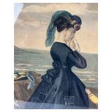 Farewell - Antique Victorian Framed Print