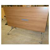 60x30 Flip-top table  on wheels