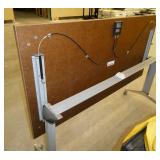 60x30 Flip-top table  on wheels