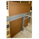 Frame 48x96x33 tall with wood inserts for a table top