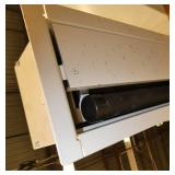 Two DA-LITE Projector screens 8 feet wide