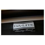 Two DA-LITE Projector screens 8 feet wide