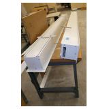 Two DA-LITE Projector screens 8 feet wide