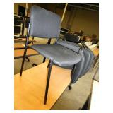 72x24 table and 4 black chairs