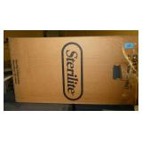 4 drawer plastic storage cabinet, heavy duty 19d x 25w x 35tall in original box