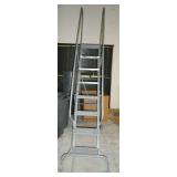 8 Step Cotterman rolling ladder 350 lbs