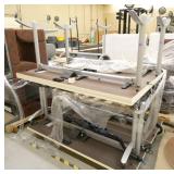 3 tables 24x60 with power outlet