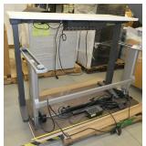 24x54 and 29x58 height adjustable tables