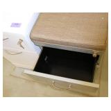 2 drawer wood filing cabinet and mobile pedestal