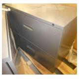 Two 2-drawer lateral filing cabinets