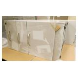 Six file cabinets - nice condition just dusty (top is open, meant for under a desk)