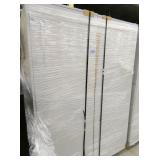 Four Wardrobe lockers - metal - 23 wide x 23 deep x 66 tall - grey