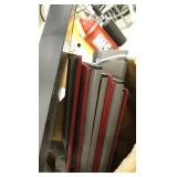 6 pallets of table legs, cubicle parts, sit stand desk mounts etc