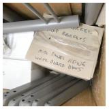 6 pallets of table legs, cubicle parts, sit stand desk mounts etc