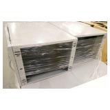 6 under the desk file cabinets with open tops
