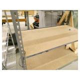 Garage shelving unit, 24x48x84