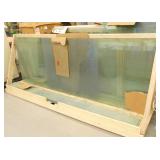 Lot of glass panels for a conference room (4) 38x104 (1) 40x104  (7) 25x104 (7) 5x104