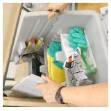 spill kit on wheels with contents
