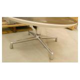small table, six metal shelves 2x3ft