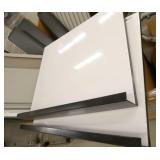 Pallet of monitor mounts, white boards, cube parts