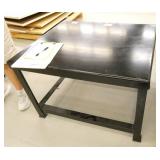 Heavy steel warehouse table 30x36x24