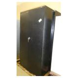 Two steel cabinets 36w 18d 72 tall