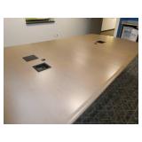 HUGE conference table 20ft long x 5 ft wide at one end and 8 ft at the opposite