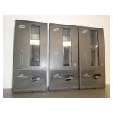 DIXIE Smartstock flatware dispensers for spoons, knives, forks and boxes of supplies