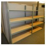Garage shelving unit