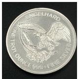 1985 Engelhard American Prospector 1 oz. Silver Round (.999 Fine Silver)