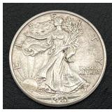 1943 Walking Liberty Half Dollar (90% Silver)