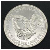 1985 Engelhard American Prospector 1 oz. Silver Round (.999 Fine Silver)
