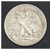 1945-D Walking Liberty Half Dollar (90% Silver)