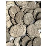 Kennedy Half Dollars (No Silver) - 108 Coins!