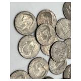 Kennedy 1976 Bicentennial Half Dollars (No Silver) - 34 Coins!